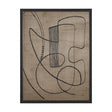 Guitar Music by Mercana Studio a Hand Embellished Textured Canvas by Mercana at Eve Furniture