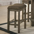 Gumboro Chestnut/Brown Stool by Furniture of America at Eve Furniture
