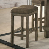 Gumboro Chestnut/Brown Stool by Furniture of America at Eve Furniture