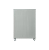 Gunnison Silver Metallic 5-Drawer Chest by Coaster at Eve Furniture