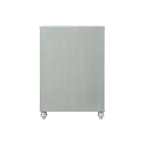 Gunnison Silver Metallic 5-Drawer Chest by Coaster at Eve Furniture