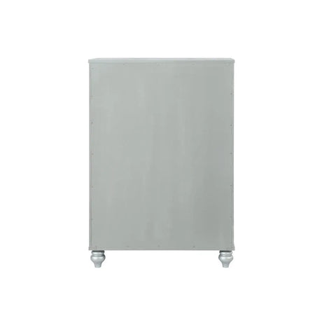 Gunnison Silver Metallic 5-Drawer Chest by Coaster at Eve Furniture