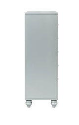 Gunnison Silver Metallic 5-Drawer Chest by Coaster at Eve Furniture