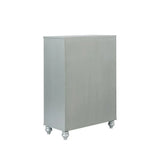 Gunnison Silver Metallic 5-Drawer Chest by Coaster at Eve Furniture