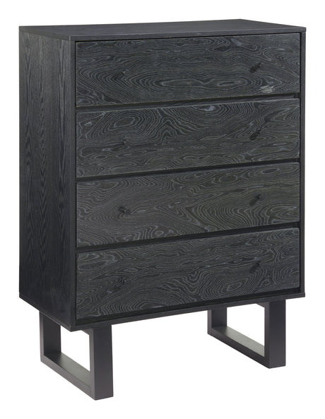 Gus Black Chest by Zuomod at Eve Furniture