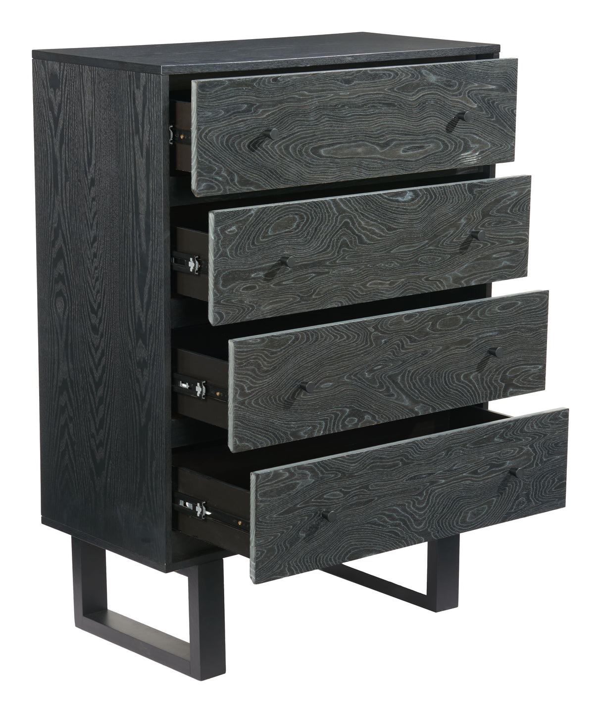 Gus Black Chest by Zuomod at Eve Furniture