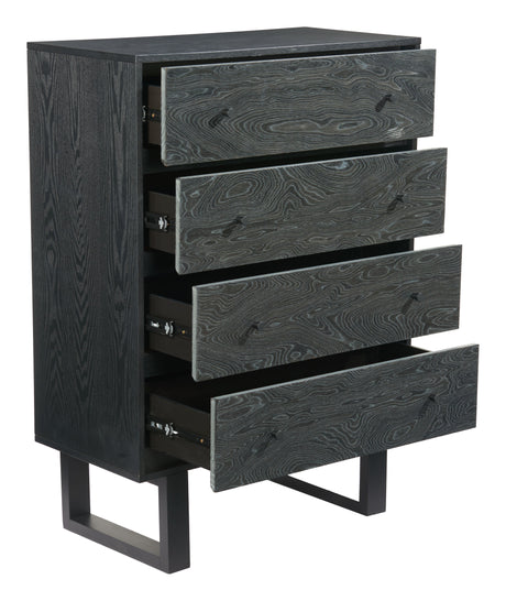 Gus Black Chest by Zuomod at Eve Furniture