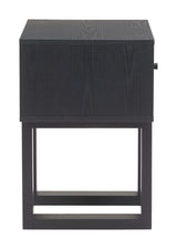 Gus Black Nightstand by Zuomod at Eve Furniture