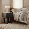 Gus Black Nightstand by Zuomod at Eve Furniture