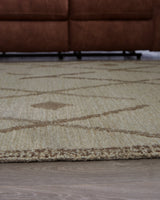 Guyford Beige/Brown Large Rug