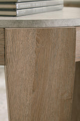 Guystone Light Brown Table by Ashley at Eve Furniture