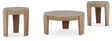 Guystone Light Brown Table by Ashley at Eve Furniture