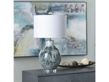 Gwin Grey Table Lamp by Crestview at Eve Furniture