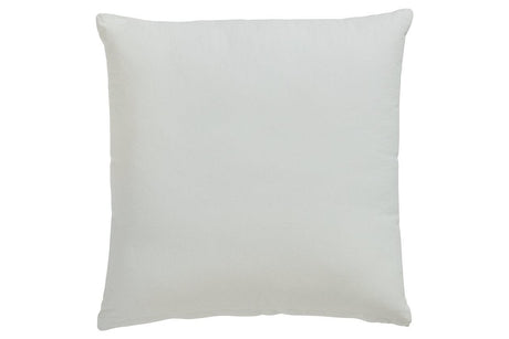 Gyldan White/Teal/Gold Pillow by Ashley at Eve Furniture