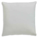Gyldan White/Teal/Gold Pillow by Ashley at Eve Furniture