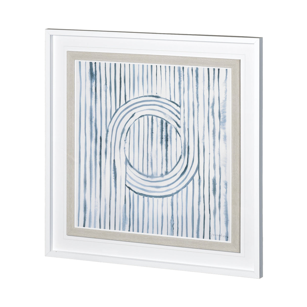 Gyrate I by Vanna Lam a Framed Art Print Matted under Glass by Mercana at Eve Furniture