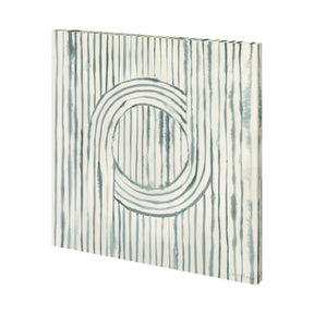 Gyrate I by Vanna Lam a Hand Embellished Textured Canvas by Mercana at Eve Furniture