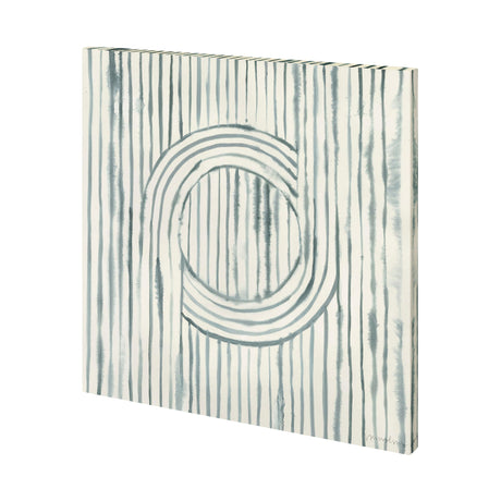 Gyrate I by Vanna Lam a Hand Embellished Textured Canvas by Mercana at Eve Furniture