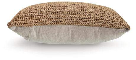 Habenvale Tan Pillow by Ashley at Eve Furniture