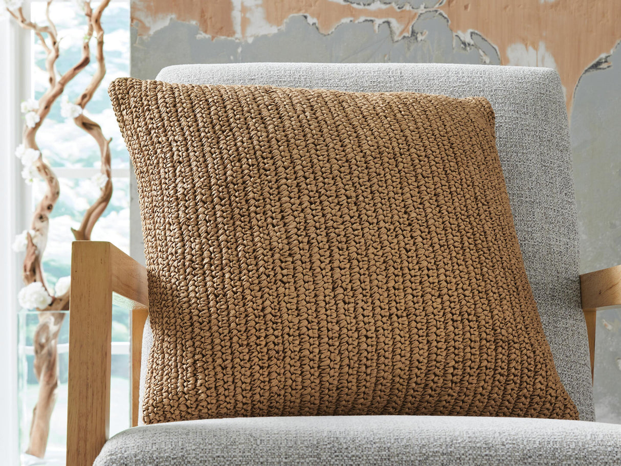 Habenvale Tan Pillow by ASHLEY FURNITURE at Eve Furniture