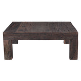Hacienda 48" Square Coffee Table in Reclaimed Hardwood by Home Trends & Design at Eve Furniture
