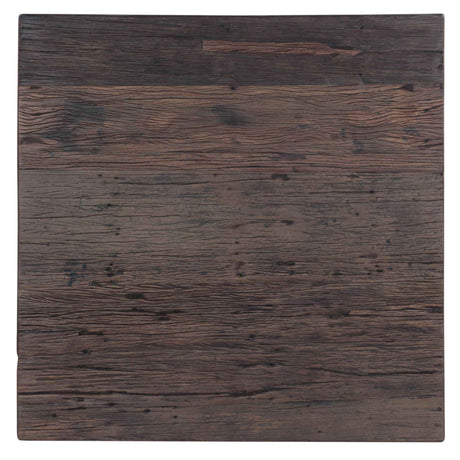 Hacienda 48" Square Coffee Table in Reclaimed Hardwood by Home Trends & Design at Eve Furniture