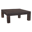 Hacienda 48" Square Coffee Table in Reclaimed Hardwood by Home Trends & Design at Eve Furniture