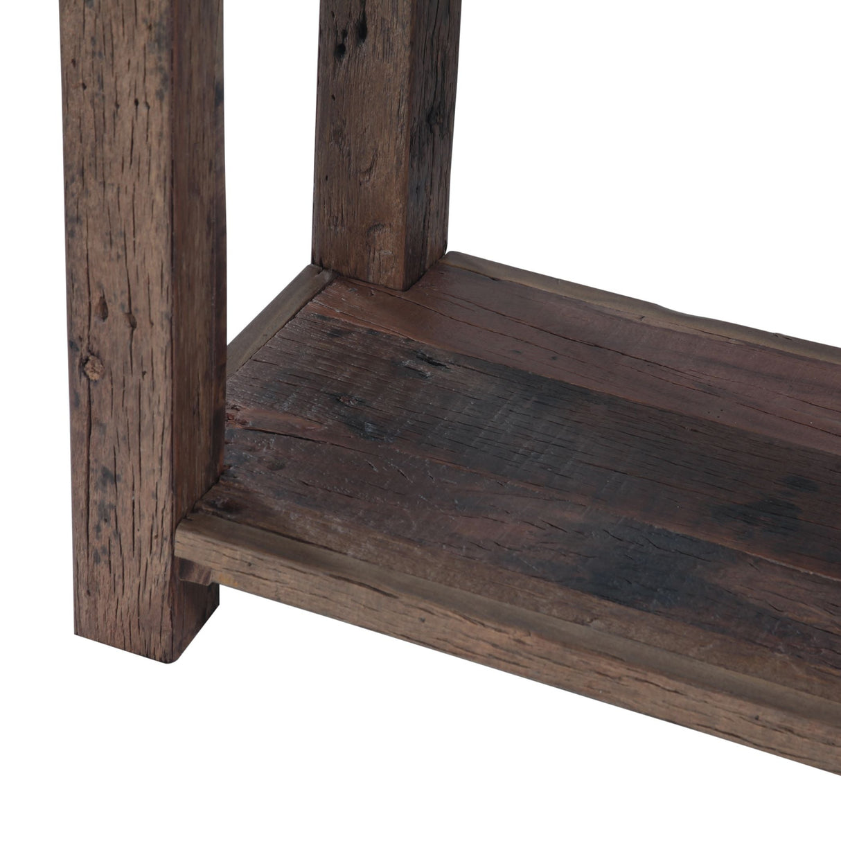 Hacienda 50" Console Table with Three Drawers in Reclaimed Wood by Home Trends & Design at Eve Furniture