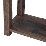 Hacienda 50" Console Table with Three Drawers in Reclaimed Wood by Home Trends & Design at Eve Furniture