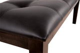 Haddigan Dark Brown Dining Bench by Ashley at Eve Furniture