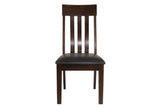 Haddigan Dark Brown Dining Chair, Set of 2 by Ashley at Eve Furniture