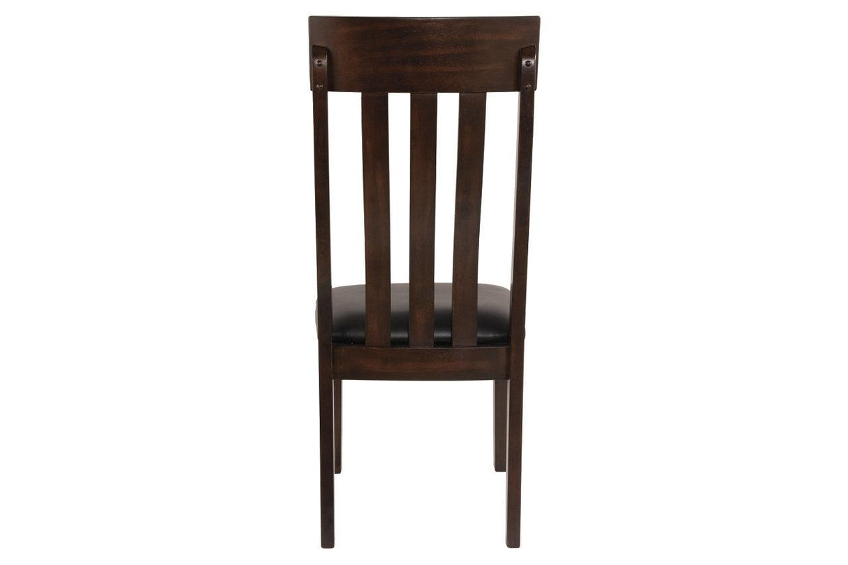 Haddigan Dark Brown Dining Chair, Set of 2 by Ashley at Eve Furniture
