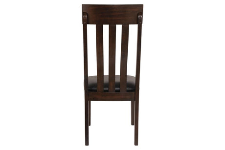 Haddigan Dark Brown Dining Chair, Set of 2 by Ashley at Eve Furniture