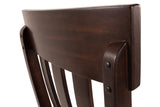 Haddigan Dark Brown Dining Chair, Set of 2 by Ashley at Eve Furniture