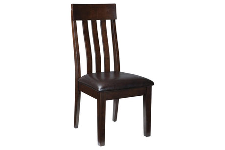 Haddigan Dark Brown Dining Chair, Set of 2 by Ashley at Eve Furniture