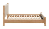 Hadi Beige & Natural Queen Bed by Zuomod at Eve Furniture