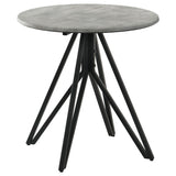 Hadi Cement 3-Piece Round Coffee and End Table Set by Coaster at Eve Furniture