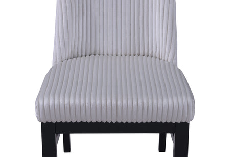 Hadley Black and Light Gray Dining Side Chair, Set of 2 by Crown Mark at Eve Furniture