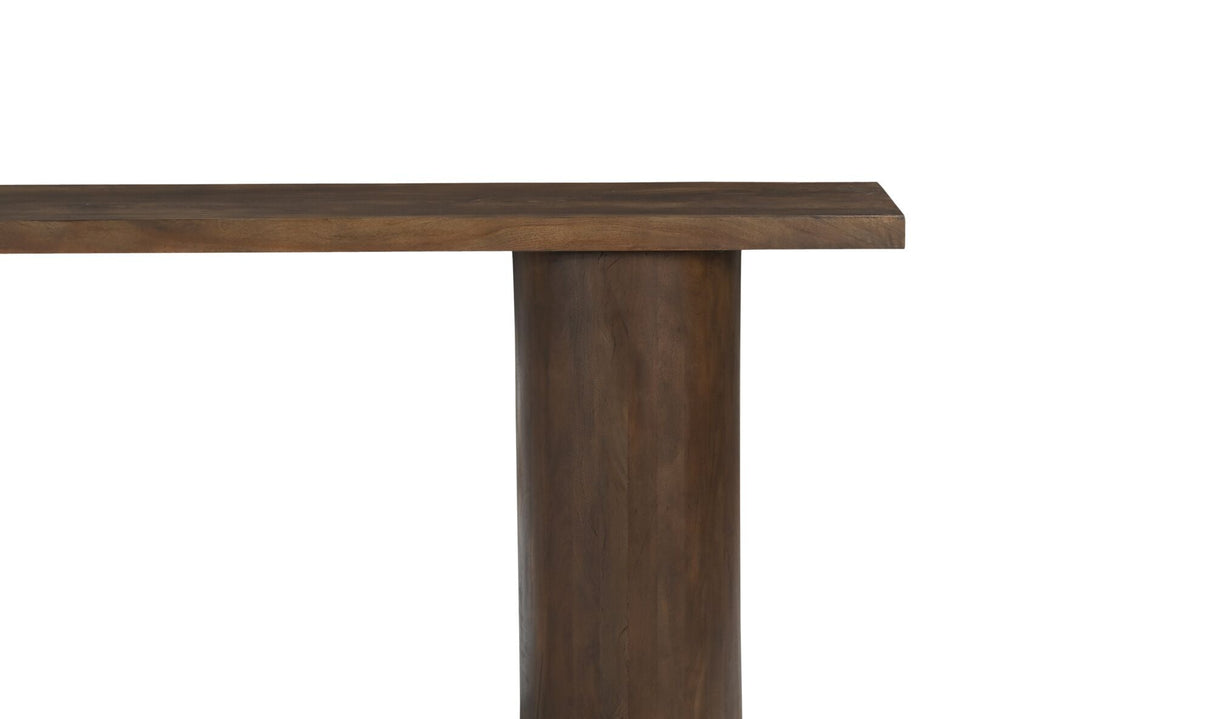 Hadley Console Table Warm Brown by Moe's Home at Eve Furniture