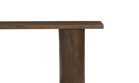 Hadley Console Table Warm Brown by Moe's Home at Eve Furniture