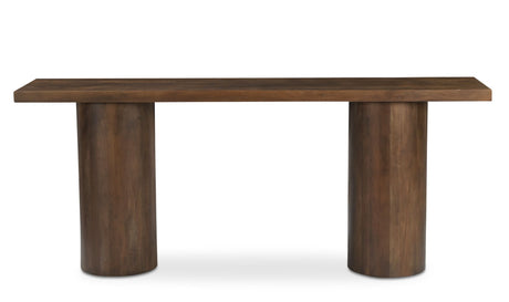Hadley Console Table Warm Brown by Moe's Home at Eve Furniture