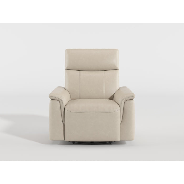 Hadley Dark Brown Swivel Glider Reclining Chair