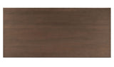 Hadley Dining Table Large Warm Brown by Moe's Home at Eve Furniture