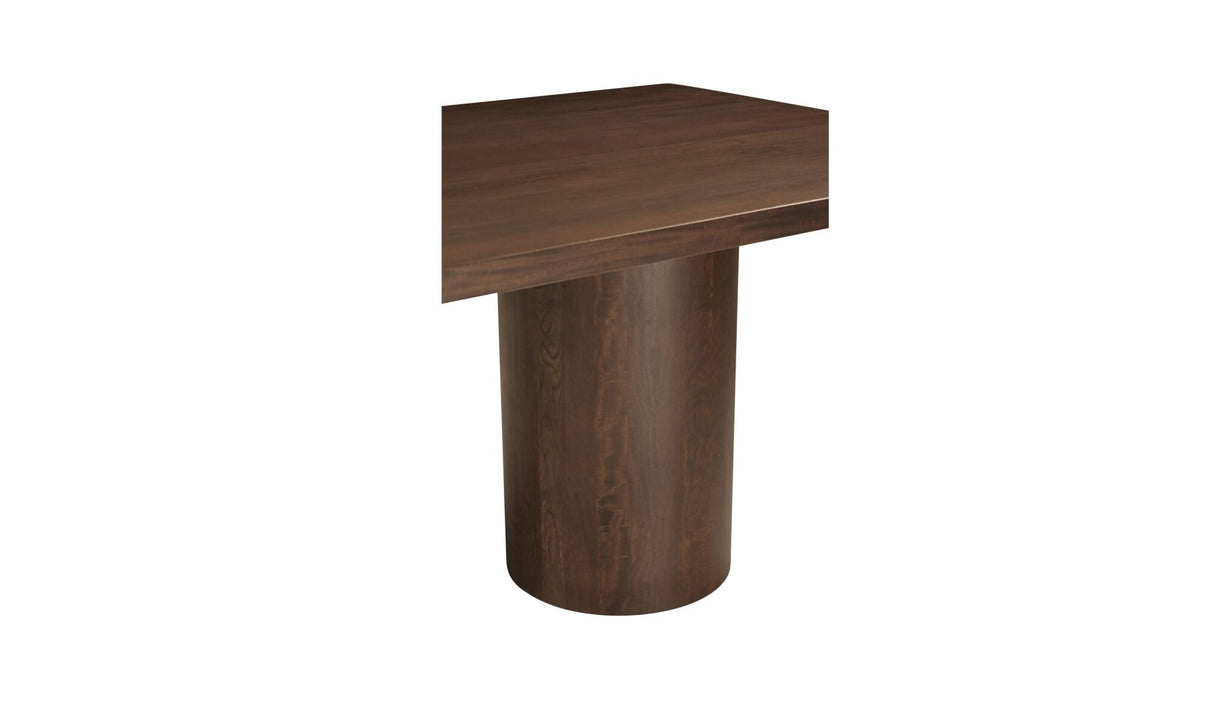 Hadley Dining Table Large Warm Brown by Moe's Home at Eve Furniture