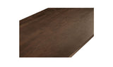 Hadley Dining Table Large Warm Brown by Moe's Home at Eve Furniture