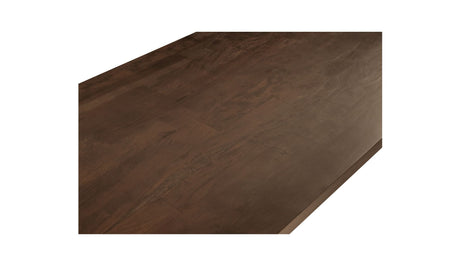 Hadley Dining Table Large Warm Brown by Moe's Home at Eve Furniture