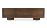 Hadley Media Unit Warm Brown by Moe's Home at Eve Furniture