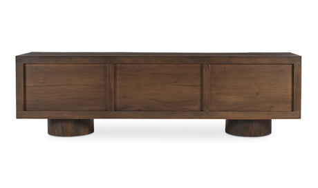 Hadley Media Unit Warm Brown by Moe's Home at Eve Furniture