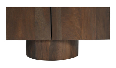 Hadley Media Unit Warm Brown by Moe's Home at Eve Furniture