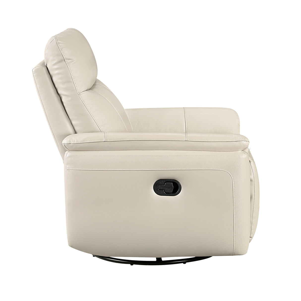 Hadley Taupe Swivel Glider Reclining Chair